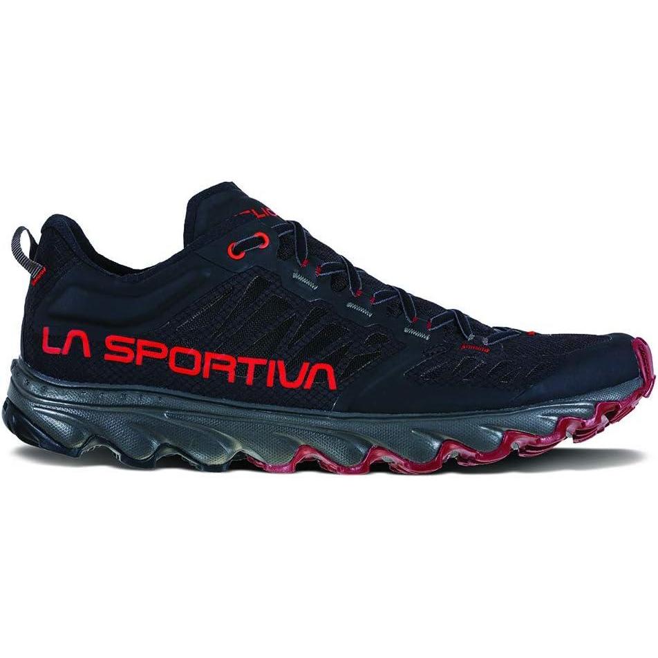 imageLa Sportiva Mens Helios III Trail Running ShoesBlackPoppy