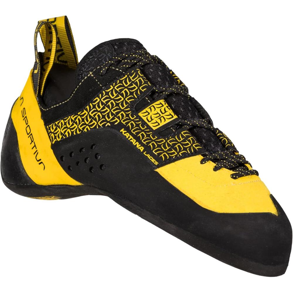 imageLa Sportiva Mens Katana Lace Rock Climbing ShoesYellowBlack 2