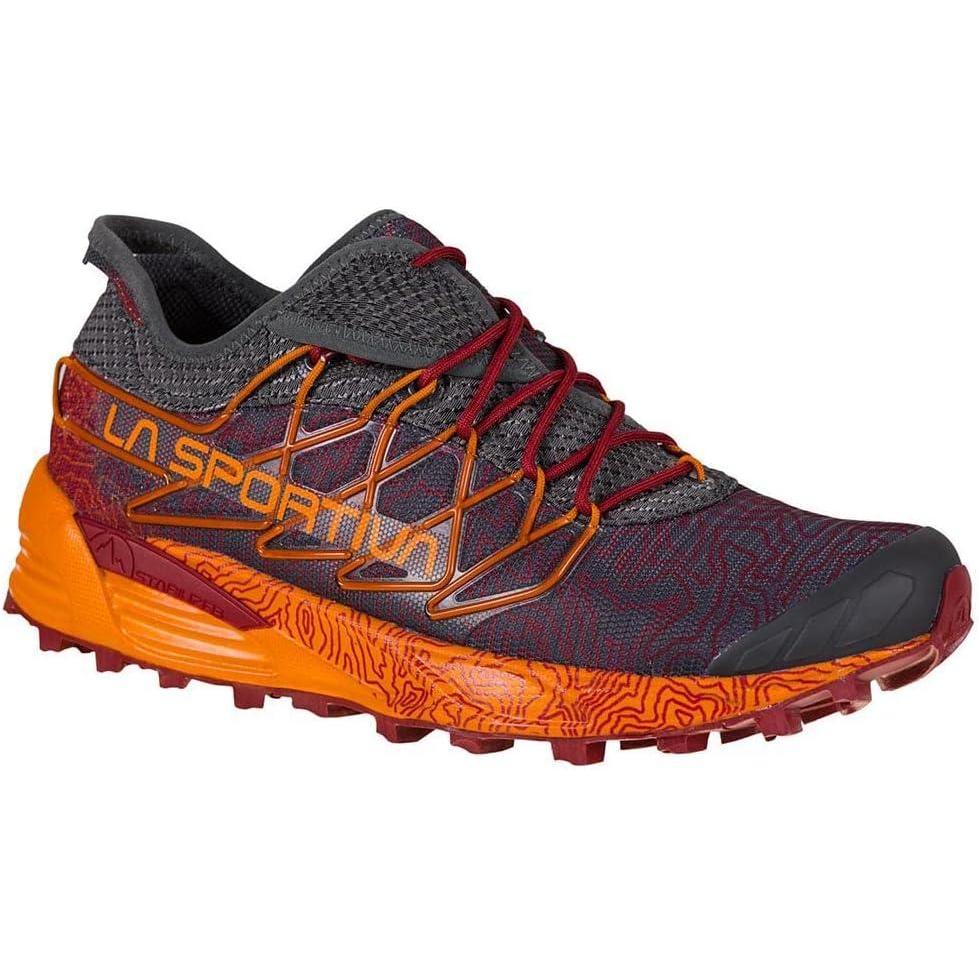 imageLa Sportiva Mens Mutant Trail Running ShoeCarbonHawaiian Sun
