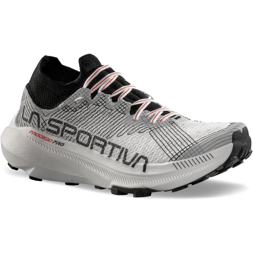 imageLa Sportiva Mens Prodigio Pro Performance Trail Running ShoesWhiteBlack