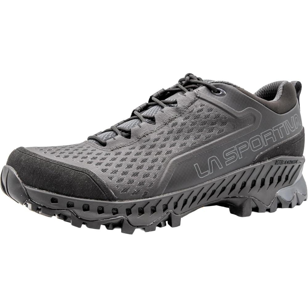imageLa Sportiva Mens Spire GTX Waterproof Hiking ShoesBlackCarbon