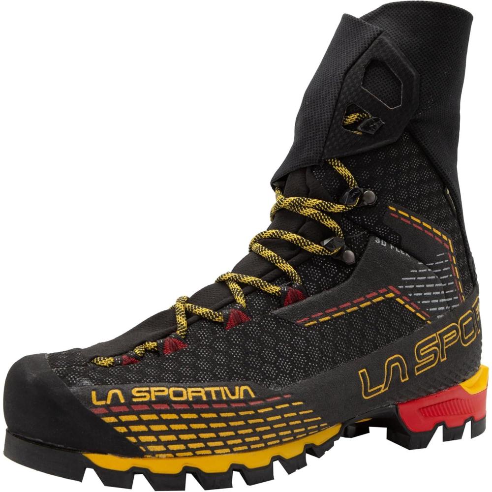 imageLa Sportiva Mens Trango Pro GTX 3 Season Mountaineering BootsBlackYellow