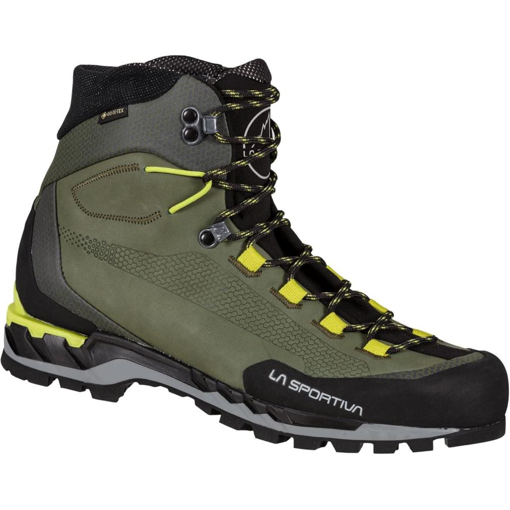 imageLa Sportiva Mens Trango Tech Leather GTX MountaineeringHiking BootsLichen Citrus