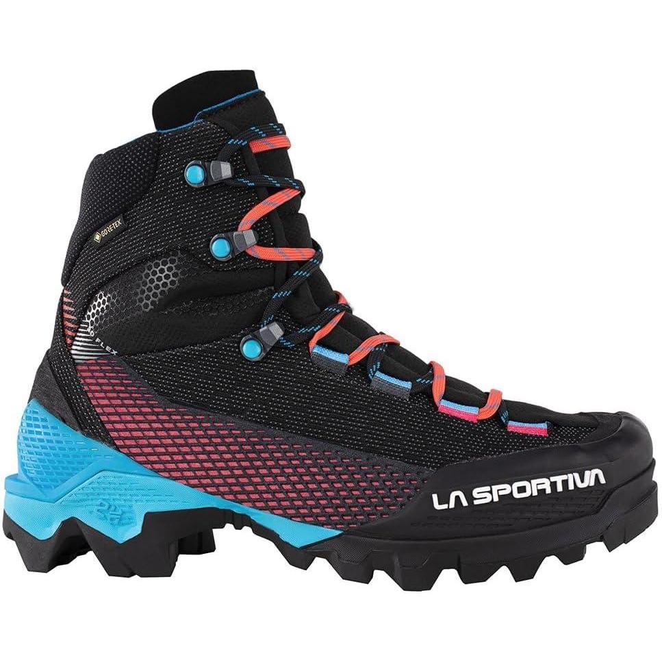 imageLa Sportiva Womens Aequilibrium ST GTX Waterproof MountaineeringHiking BootsBlackHibiscus