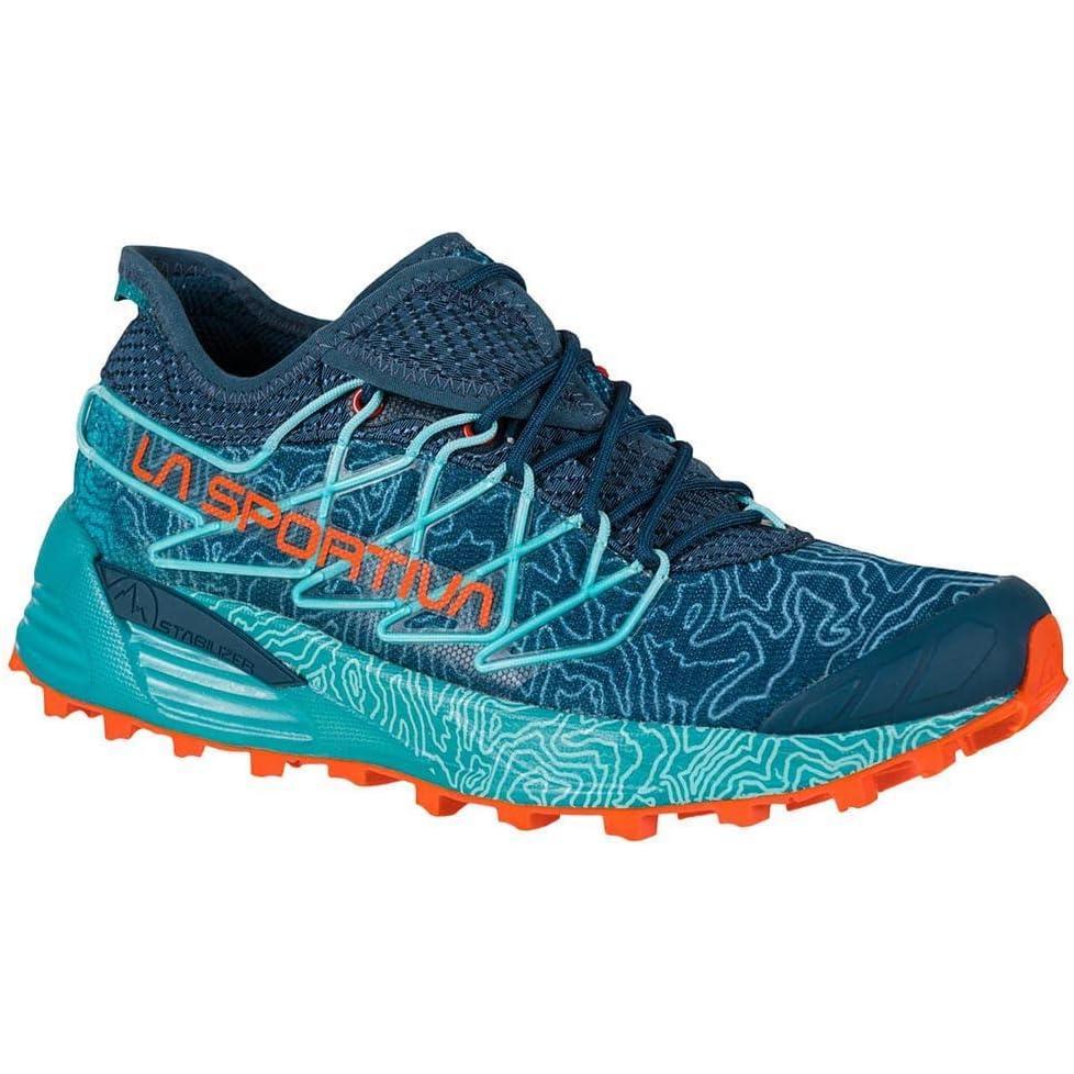 imageLa Sportiva Womens Mutant Trail Running ShoeStorm BlueCherry Tomato