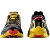 La Sportiva Mens Bushido III Performance Mountain/Trail Running Shoes(Black/Yellow)