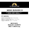 La Sportiva Mens Bushido III Performance Mountain/Trail Running Shoes(Deep Sea/Cherry Tomato)