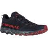 La Sportiva Mens Helios III Trail Running Shoes(Black/Poppy)