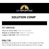 La Sportiva Mens Solution Comp Rock Climbing Shoes(Black/Yellow 2)