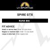 La Sportiva Mens Spire GTX Waterproof Hiking Shoes(Black/Neon)
