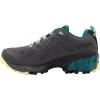 La Sportiva Womens Akyra II GTX Waterproof Light Hiker and Trail Running Shoe(Carbon/Juniper)