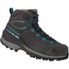 La Sportiva Womens TX Hike Mid Leather GTX Waterproof Hiking Boots(Carbon/Lagoon)
