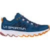 La Sportiva Womens Helios III Trail Running Shoe(Denim Red 628407)