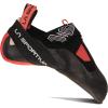 La Sportiva Womens Theory Performance Rock Climbing Shoes(Black/Hibiscus 2)