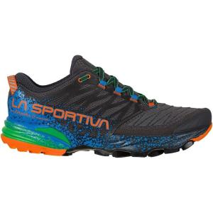 La Sportiva Mens Akasha II Trail Running Shoes(Carbon/Flame)