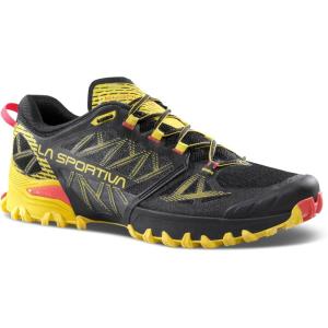 La Sportiva Mens Bushido III Performance Mountain/Trail Running Shoes(Black/Yellow)