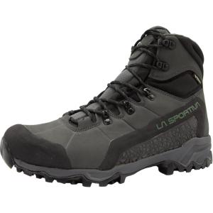 La Sportiva Mens Nucleo High II GTX Waterproof Hiking Boots(Carbon/Forest)