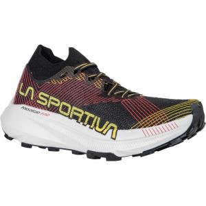 La Sportiva Mens Prodigio Pro Performance Trail Running Shoes(Black/Yellow)