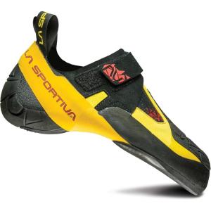 La Sportiva Mens Skwama Performance Rock Climbing Shoes(Black/Yellow 2)