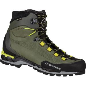 La Sportiva Mens Trango Tech Leather GTX Mountaineering/Hiking Boots(Lichen Citrus)
