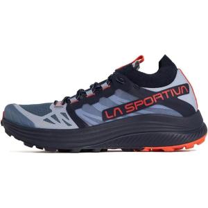 La Sportiva Womens Levante Performance Long Distance Trail Running Shoe(Moonlight/Cherry Tomato)