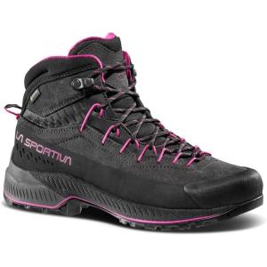 La Sportiva Womens TX4 EVO Mid GTX Waterproof Approach/Hiking Shoes(Carbon/Springtime)