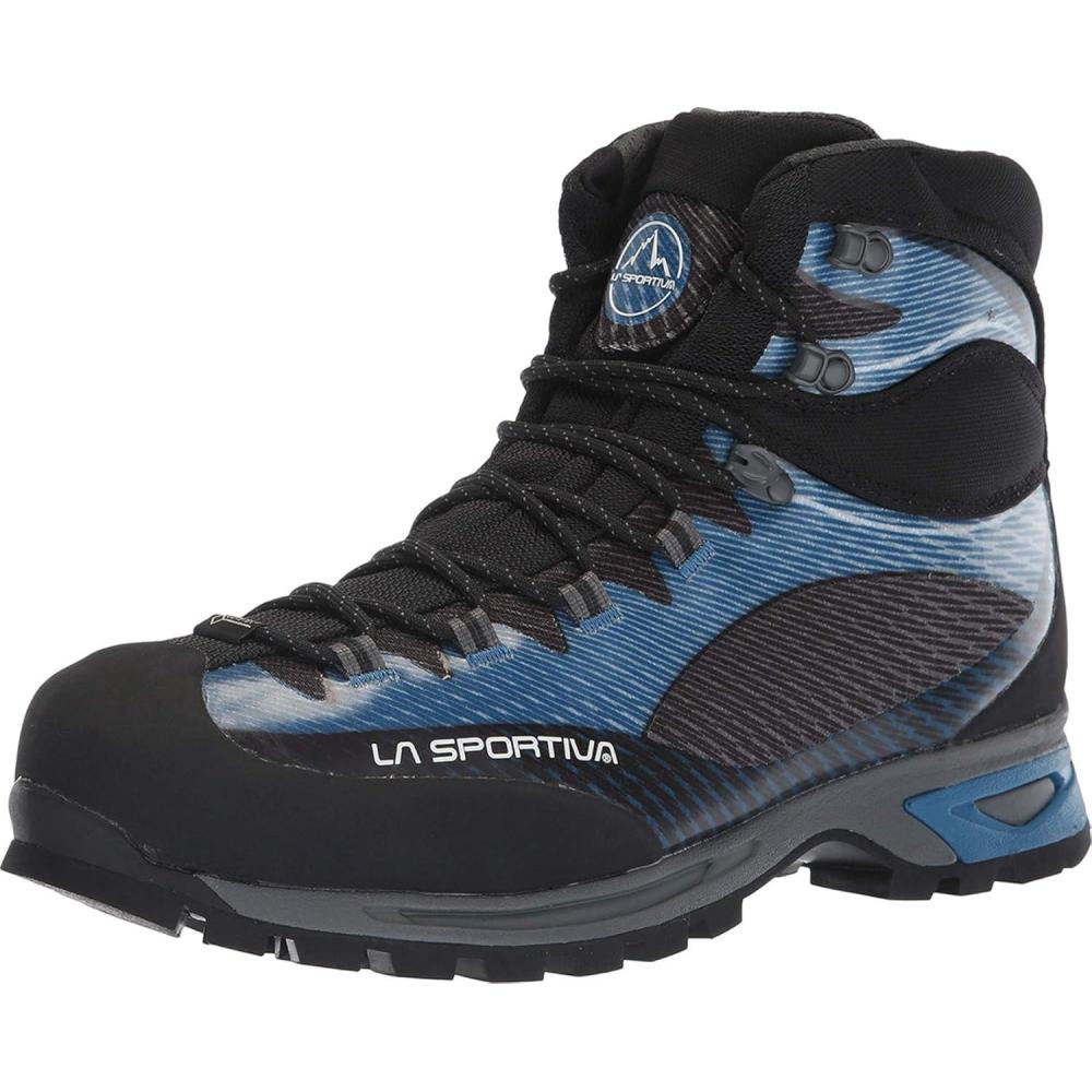 imageLa Sportiva Mens Trango TRK GTX MountaineeringHiking BootBlueCarbon