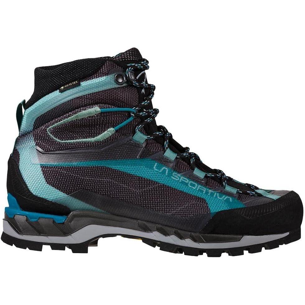 imageLa Sportiva Womens Trango Tech GTX MountaineeringHiking BootsCarbonLagoon