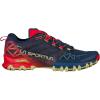 La Sportiva Men’s Athletics Trail Running Shoes, 9.5 AU(Night Blue Tango Red)
