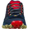 La Sportiva Men’s Athletics Trail Running Shoes, 9.5 AU(Night Blue Tango Red)