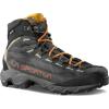 La Sportiva Mens Aequilibrium Hike GTX Waterproof Hiking Boots(Carbon/Papaya)
