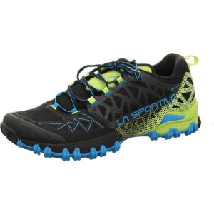 La Sportiva Men’s Athletics Trail Running Shoes, 9.5 AU(Black  Neon)