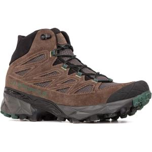 La Sportiva Trail Ridge MID Hiking Shoe, Mocha/Forest, 41.5