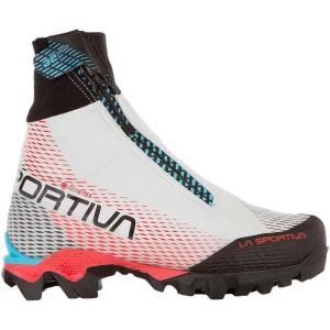 La Sportiva Womens Aequilibrium Speed GTX Mountaineering/Hiking Boot(White/Hibiscus)
