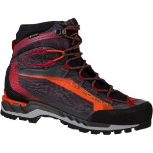 La Sportiva Womens Trango Tech GTX Mountaineering/Hiking Boots(Carbon Cherry Tomato)