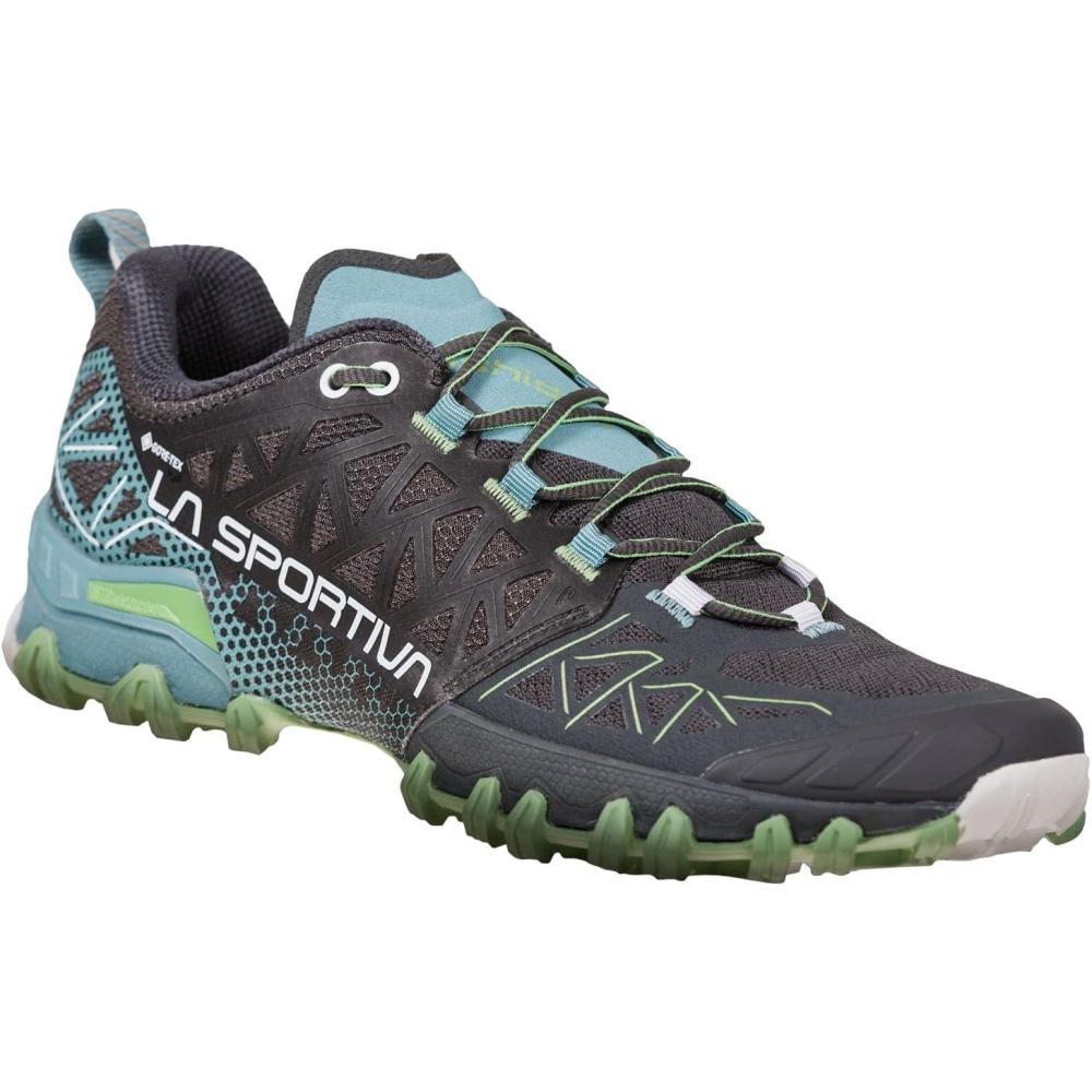 imageLa Sportiva Womens Bushido II GTX Trail Running ShoesCarbonMist