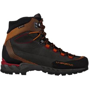 La Sportiva Mens Trango Tech Leather GTX Mountaineering/Hiking Boots(Carbon/Hawaiian Sun)