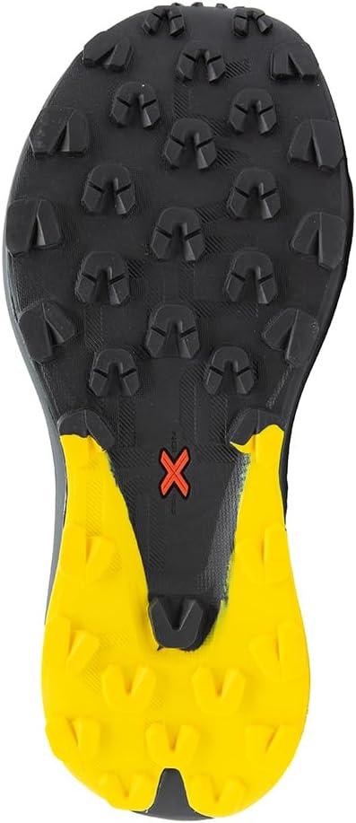 imageLa Sportiva Mens Prodigio Max UltraDistance Trail Running ShoeBlackYellow