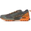 La Sportiva Mens Bushido II Trail Running Shoe(Carbon/Tangerine)