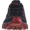 La Sportiva Men’s Helios III Trail Running Shoes, Black/Poppy, 6.5-7