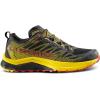 La Sportiva Mens Jackal II – Cushioned Trail Running Shoe(Black Yellow)