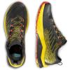 La Sportiva Mens Jackal II – Cushioned Trail Running Shoe(Black Yellow)