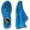 La Sportiva Mens Jackal II – Cushioned Trail Running Shoe(Multicoloured Electric Blue Lime Punch)
