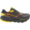 La Sportiva Mens Prodigio Max Ultra-Distance Trail Running Shoe(Black/Yellow)