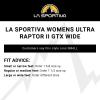 La Sportiva Womens Ultra Raptor II GTX Trail Running Shoes(Red Plum/Carbon)