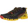 La Sportiva Mens Bushido II GTX Trail Running Shoes(Black/Yellow)
