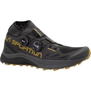 La Sportiva Mens Jackal II BOA Trail Running Shoe(Black/Savana)
