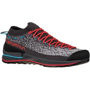 La Sportiva Womens TX2 EVO Approach/Hiking Shoes(Carbon/Hibiscus)