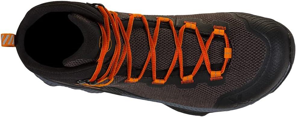 imageLa Sportiva Mens TX Hike Mid Hiking Boots CarbonSaffron 7