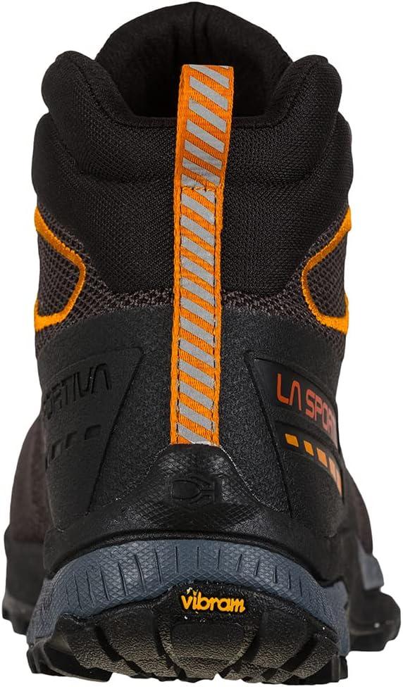 imageLa Sportiva Mens TX Hike Mid Hiking Boots CarbonSaffron 7